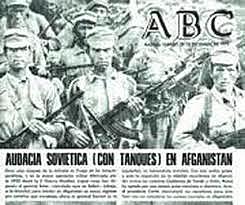 Invasión de Afganistán a cargo de la URSS