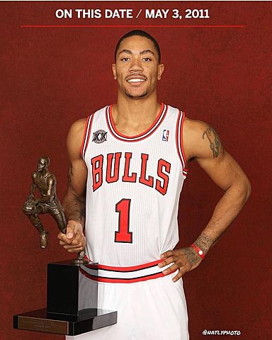 Derrick Rose Youngest MVP Player