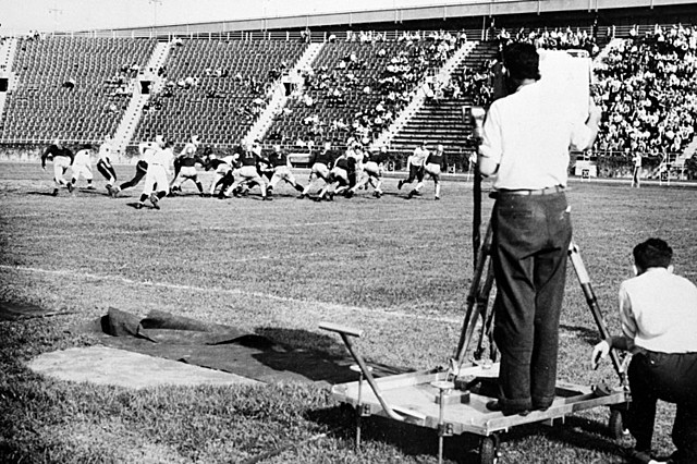 First televised NFL game
