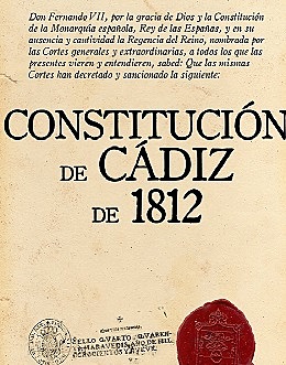 Constitución de Cadiz en España
