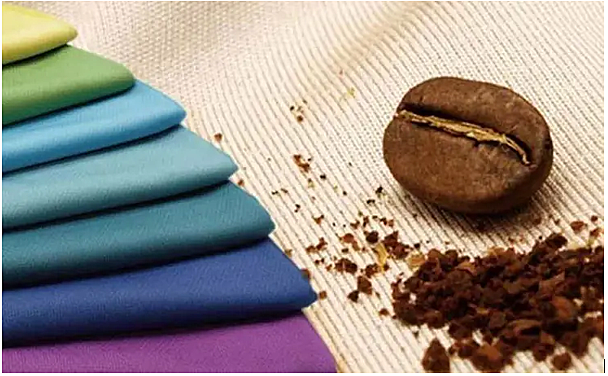 S Café Fabric. The main aim of the project is to reuse coffee beans as they have numerous microscopic pores, which create a long-lasting natural and chemical free shield for yarn, reflecting UV rays and provide a comfortable outdoor experience.