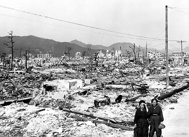 Eerste atoombom op Hiroshima