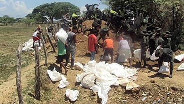 Los paramilitares aún permanecían en el entorno del corregimiento El Salado