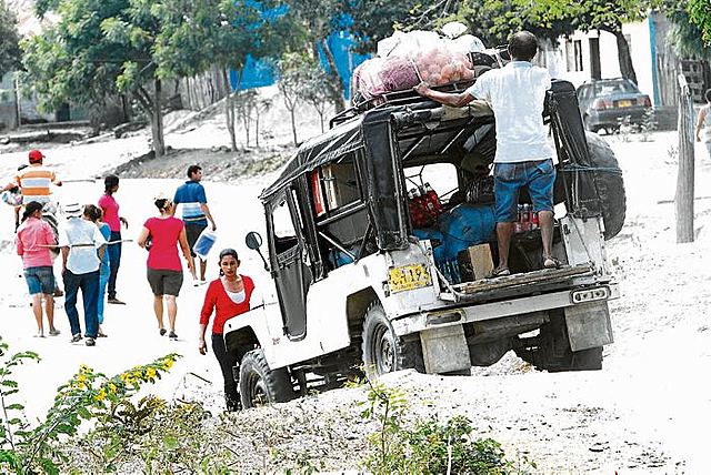 El desplazamiento forzado masivo como epílogo de la masacre