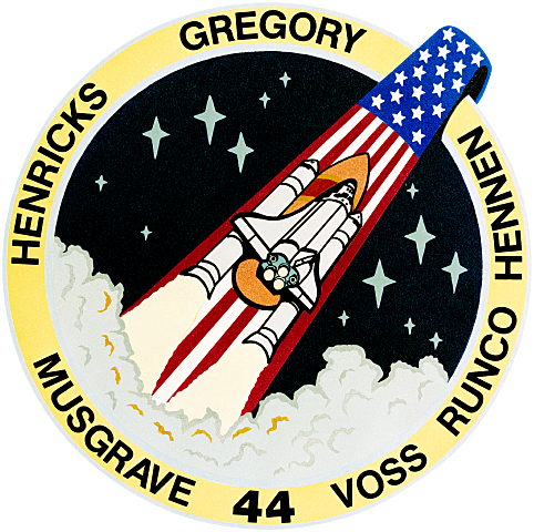 STS-44, the maintenance of Inertial Upper Stage booster