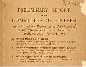 National Education Association-Committee of 15