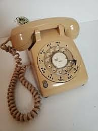 Table Top Rotary Phone