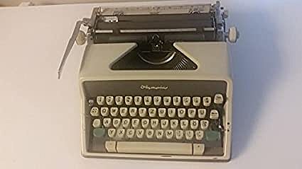 I learned to type on a manual typewriter in highschool