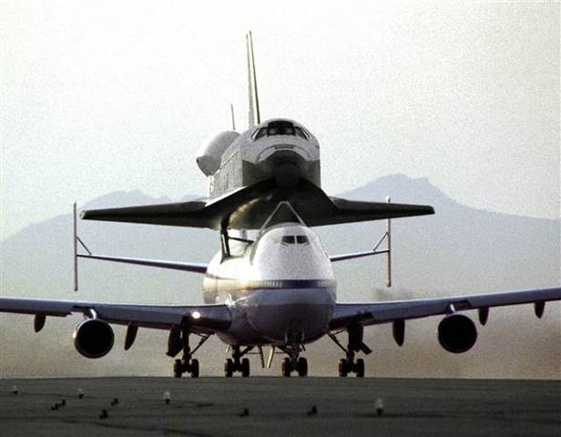 The First Space Shuttle was Launched