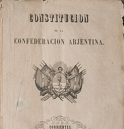 Sancion de la Constitución de la Nación Argentina