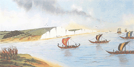 The invasion of England