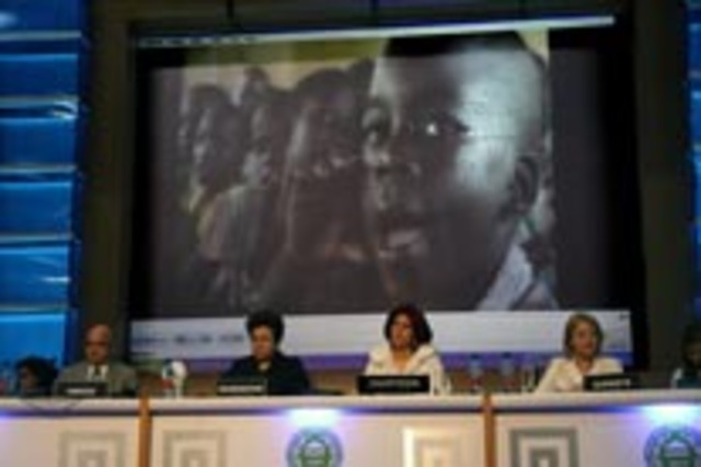 Serbian parliamentarian stresses focus on equity at global conference in Panama