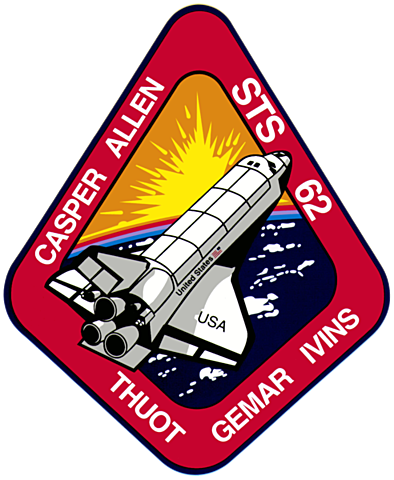 STS-62, the USMP-02 microgravity experiments package and the OAST-2 engineering and technology payload