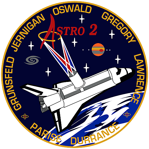 STS-67, Astro-2 the second Spacelab mission to conduct astronomical observations in the ultraviolet spectral regions