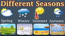 Timeline: The Seasons of the year in USA