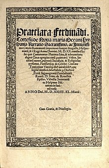Second letter of relationship from Hernán Cortés to Emperor Carlos V