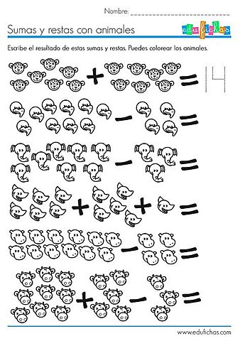 Practico la suma y la resta