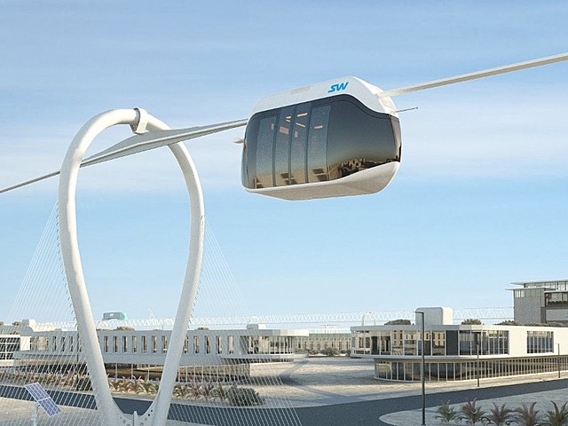 Project title: Development of Skybus Dubai. The purpose of the project is to carry freight as well as passengers on an elevated string-rail overpass