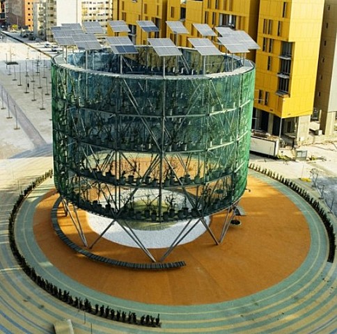 Eco Boulevard in Vallecas: Providing relief during hot Madrid summers