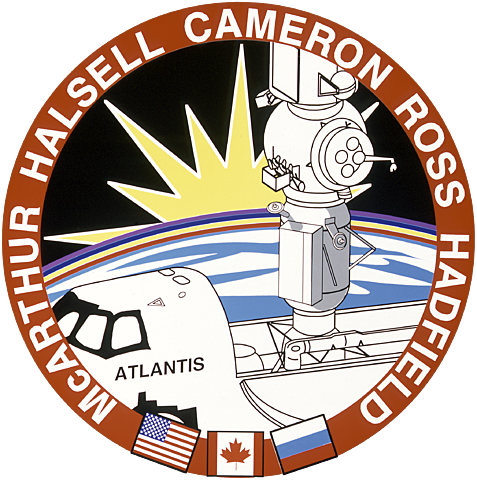 STS-74, the second docking of the Space Shuttle with Mir