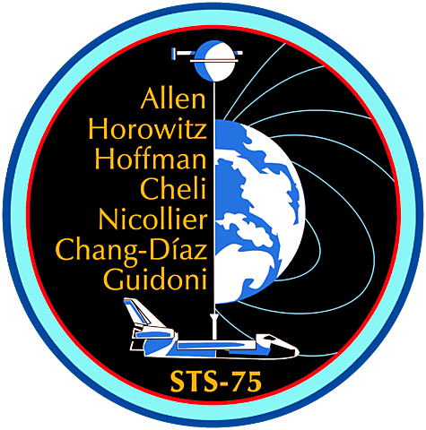 STS-75, to carry the Tethered Satellite System Reflight (TSS-1R) into orbit