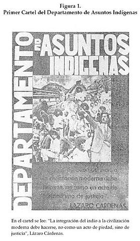 Creación del Departamento de Asuntos Indígenas del Cardenismo