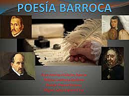 Poesía Barroca.
