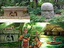 Los Mayas y los Olmecas.