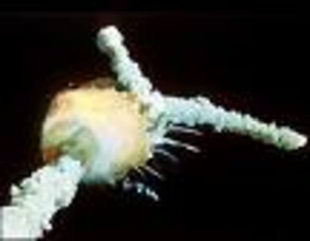 The Columbia Exploded