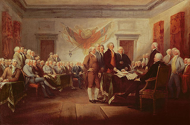 Signing of the Declaration of Independence