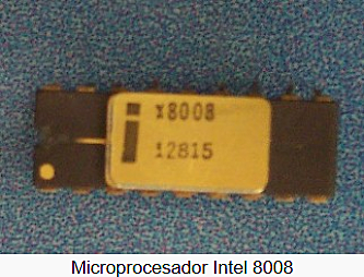 El primer microprocesador de 8 bits fue el Intel 8008