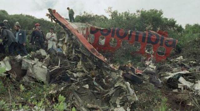 Atentado contra el vuelo 203 de Avianca.