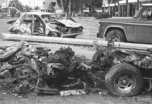 Carro bomba en  centro de la 93.