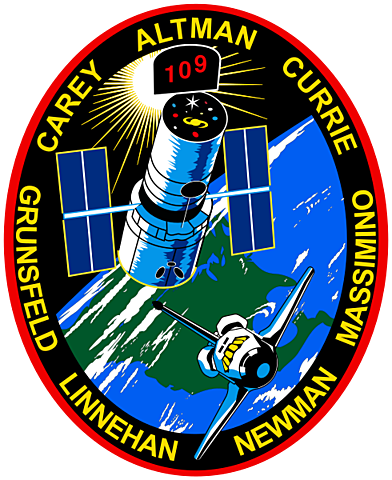 STS-109, to service the Hubble Space Telescope (HST)