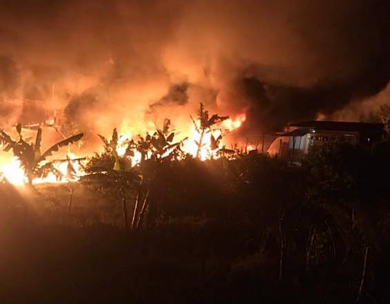 Atentado al oleducto en Tumaco.