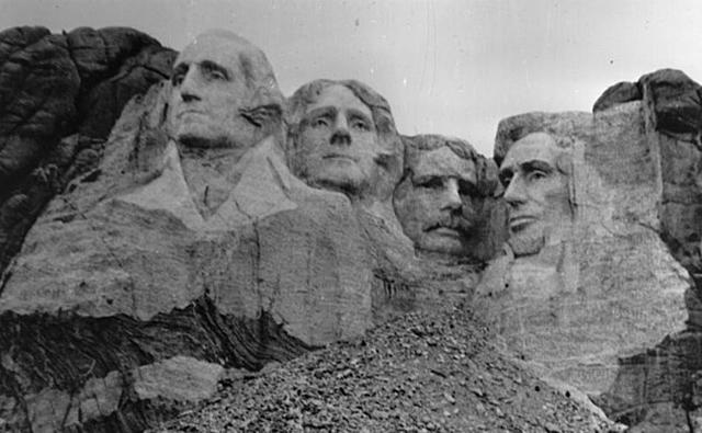 Mount Rushmore completed