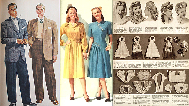 Fashion in the 1940s