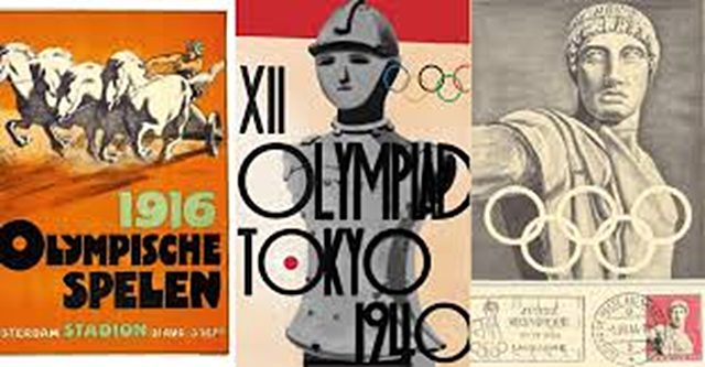 1916, 1940 y 1944 Sin Juegos Olímpicos.