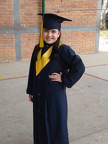 mi graduacion del grado 5