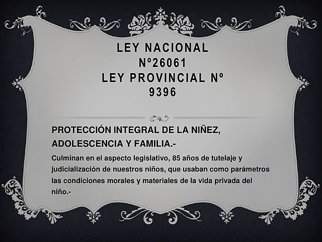 Ley 26061