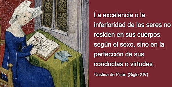 Siglo XIV-XV: Christine de Pizan, la primera feminista