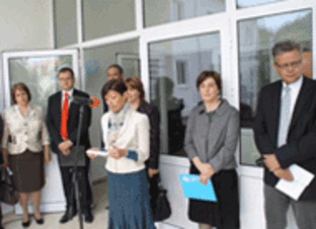 UNICEF Goodwill Ambassador Countess of Frederiksborg Alexandra Christina opens a new complex for social services for children and families in Vidin