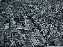 Inauguración de la Av. 9 de Julio