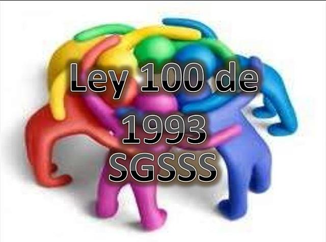 LEY 100 DE 1993