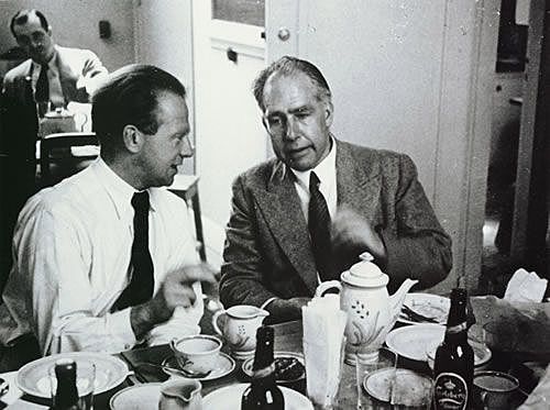 Werner Heisenberg/Niels Bohr