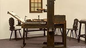 Prensa de Tipos  Móveis (Gutenberg)