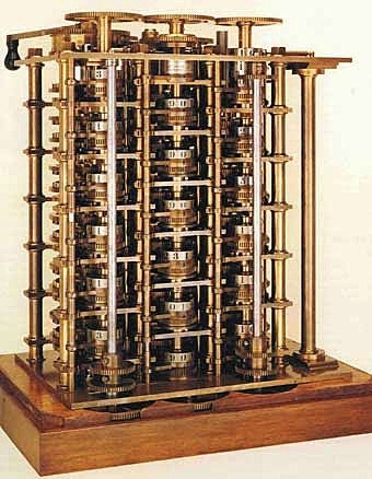 DISEÑO DE MAQUINA ANALITICA  DE CHARLES BABBAGE