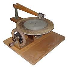 Toca-discos cilíndrico