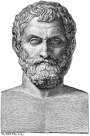 The discovery of static electricity by Thales of Miletus