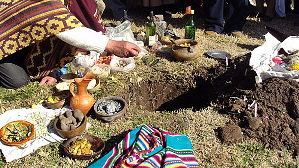 Ofrendas a Pachamama